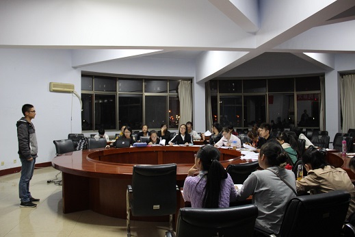 外语系成功举行2015年学生会换届竞选活动